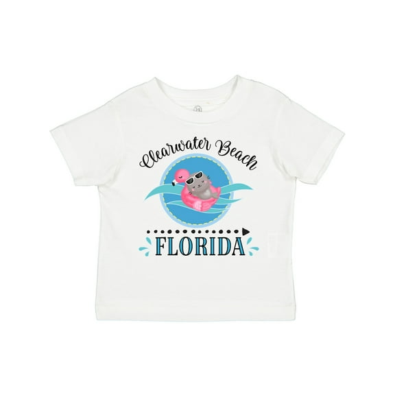 Inktastic Clearwater Beach Florida Trip Girls Toddler T-Shirt