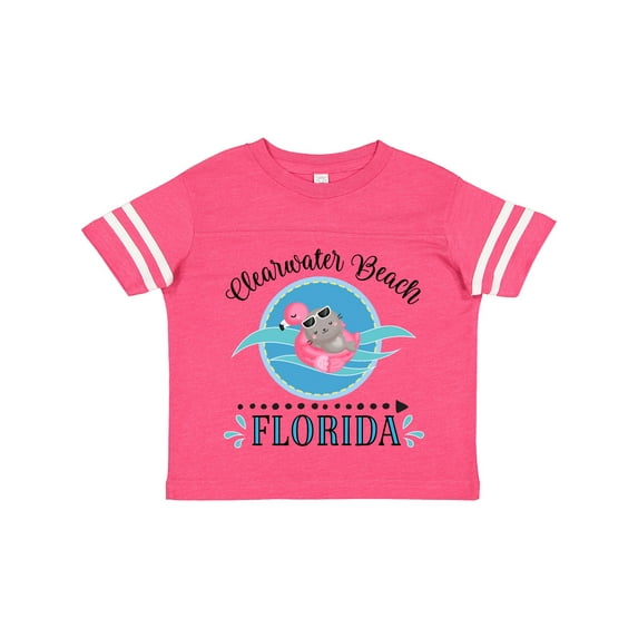 Inktastic Clearwater Beach Florida Trip Girls Toddler T-Shirt
