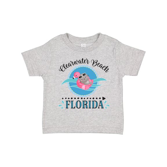 Inktastic Clearwater Beach Florida Trip Girls Toddler T-Shirt