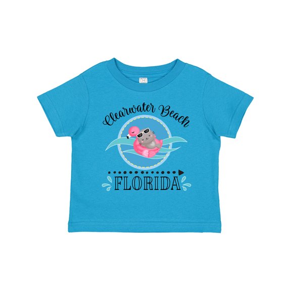 Inktastic Clearwater Beach Florida Trip Girls Toddler T-Shirt