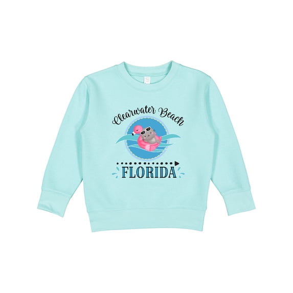 Inktastic Clearwater Beach Florida Trip Toddler Sweatshirt