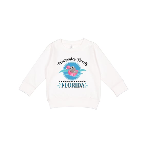 Inktastic Clearwater Beach Florida Trip Toddler Sweatshirt