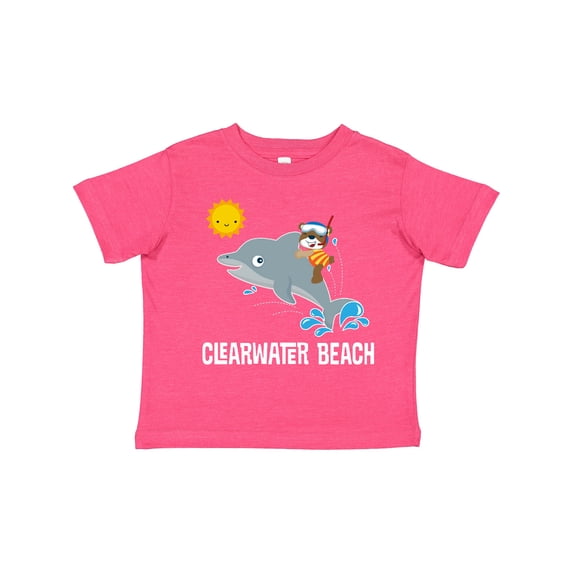 Inktastic Clearwater Beach Florida Vacation Boys or Girls Toddler T-Shirt