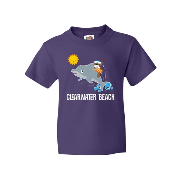 Inktastic Clearwater Beach Florida Vacation Youth T-Shirt