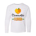 thumbnail image 1 of Inktastic Clearwater Florida Orange in Heart Long Sleeve Youth T-Shirt, 1 of 5