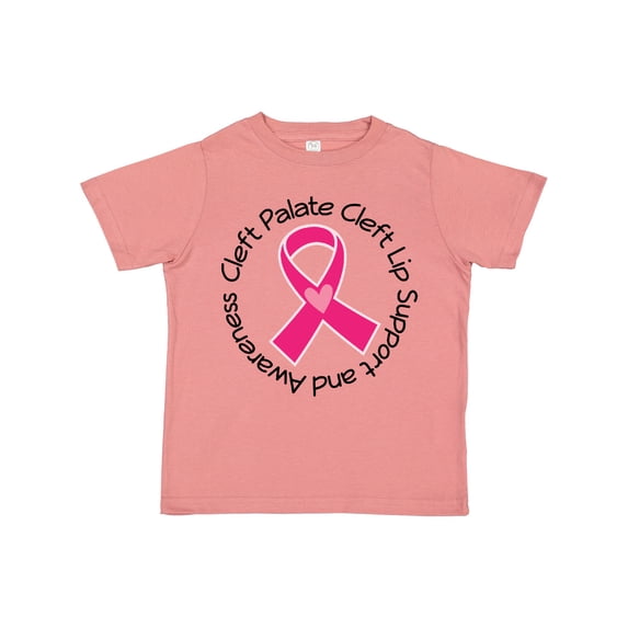 Inktastic Cleft Palate Cleft Lip Awareness Ribbon Boys or Girls Toddler T-Shirt