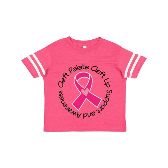 Inktastic Cleft Palate Cleft Lip Awareness Ribbon Boys or Girls Toddler T-Shirt