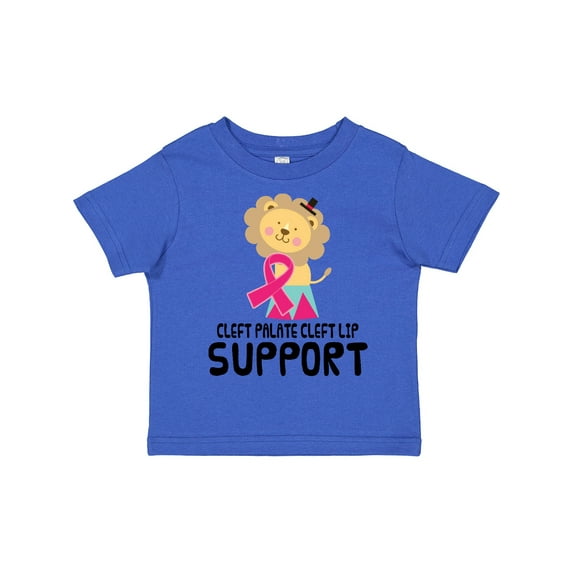Inktastic Cleft Palate Cleft Lip Support Lion Boys or Girls Toddler T-Shirt