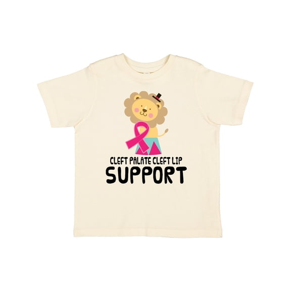 Inktastic Cleft Palate Cleft Lip Support Lion Boys or Girls Toddler T-Shirt