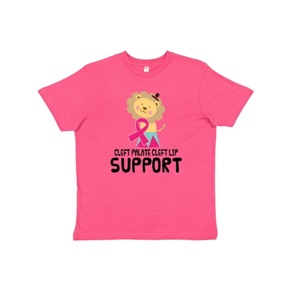 Inktastic Cleft Palate Cleft Lip Support lion Youth T-Shirt