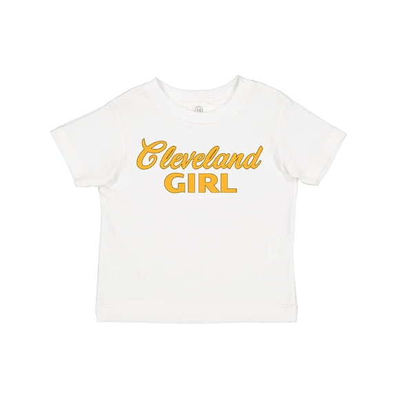 Inktastic Cleveland Girl Gold Boys or Girls Toddler T-Shirt