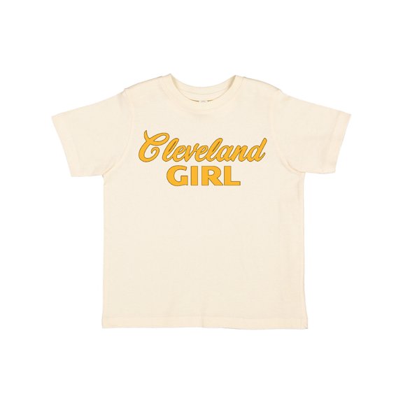 Inktastic Cleveland Girl Gold Boys or Girls Toddler T-Shirt