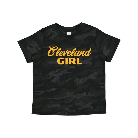 Inktastic Cleveland Girl Gold Boys or Girls Toddler T-Shirt
