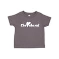 thumbnail image 1 of Inktastic Cleveland Heart Solid White Boys or Girls Toddler T-Shirt, 1 of 5