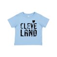 thumbnail image 1 of Inktastic Cleveland, Ohio Distressed Font Boys or Girls Baby T-Shirt, 1 of 5