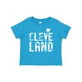 thumbnail image 1 of Inktastic Cleveland, Ohio Distressed Font Boys or Girls Baby T-Shirt, 1 of 5