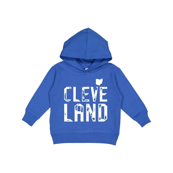 Inktastic Cleveland, Ohio Distressed Font Toddler Hoodie