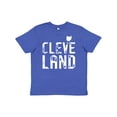 thumbnail image 1 of Inktastic Cleveland, Ohio Distressed Font Youth T-Shirt, 1 of 5