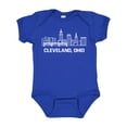 thumbnail image 1 of Inktastic Cleveland Ohio Skyline Boys or Girls Baby Bodysuit, 1 of 5