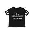 thumbnail image 1 of Inktastic Cleveland Ohio Skyline Boys or Girls Toddler T-Shirt, 1 of 5