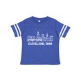 thumbnail image 1 of Inktastic Cleveland Ohio Skyline Boys or Girls Toddler T-Shirt, 1 of 5