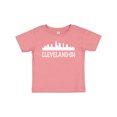 thumbnail image 1 of Inktastic Cleveland Ohio Skyline City Silhouette Boys or Girls Baby T-Shirt, 1 of 5