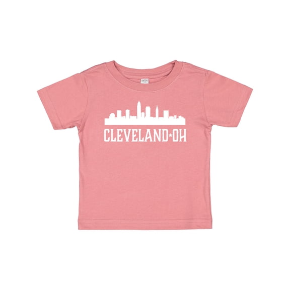 Inktastic Cleveland Ohio Skyline City Silhouette Boys or Girls Baby T-Shirt