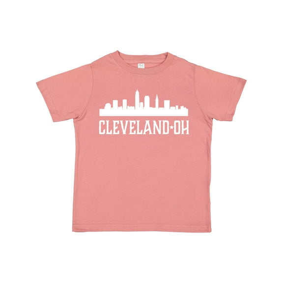 Inktastic Cleveland Ohio Skyline City Silhouette Boys or Girls Toddler T-Shirt