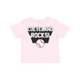 thumbnail image 1 of Inktastic Cleveland Rocks with Baseball Boys or Girls Toddler T-Shirt, 1 of 5
