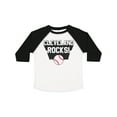 thumbnail image 1 of Inktastic Cleveland Rocks with Baseball Boys or Girls Toddler T-Shirt, 1 of 5