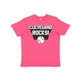 thumbnail image 1 of Inktastic Cleveland Rocks with Baseball Youth T-Shirt, 1 of 5