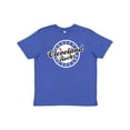 thumbnail image 1 of Inktastic Cleveland Rocks with Baseball in Circle and Stars Inversed Youth T-Shirt, 1 of 5