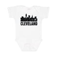 thumbnail image 1 of Inktastic Cleveland Skyline Grunge Boys or Girls Baby Bodysuit, 1 of 5