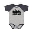 thumbnail image 1 of Inktastic Cleveland Skyline Grunge Boys or Girls Baby Bodysuit, 1 of 5