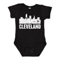 thumbnail image 1 of Inktastic Cleveland Skyline Grunge Boys or Girls Baby Bodysuit, 1 of 5