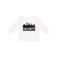 thumbnail image 1 of Inktastic Cleveland Skyline Grunge Boys or Girls Long Sleeve Toddler T-Shirt, 1 of 5