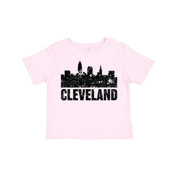 Inktastic Cleveland Skyline Grunge Boys or Girls Toddler T-Shirt