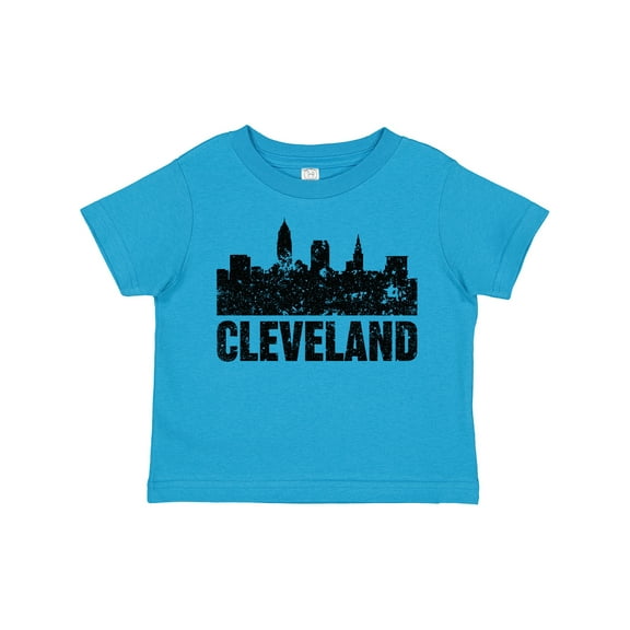 Inktastic Cleveland Skyline Grunge Boys or Girls Toddler T-Shirt