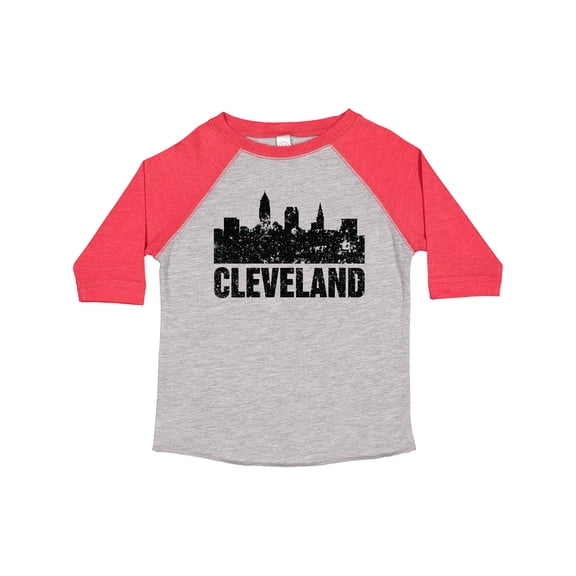 Inktastic Cleveland Skyline Grunge Boys or Girls Toddler T-Shirt