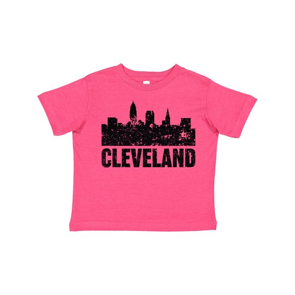 Inktastic Cleveland Skyline Grunge Boys or Girls Toddler T-Shirt