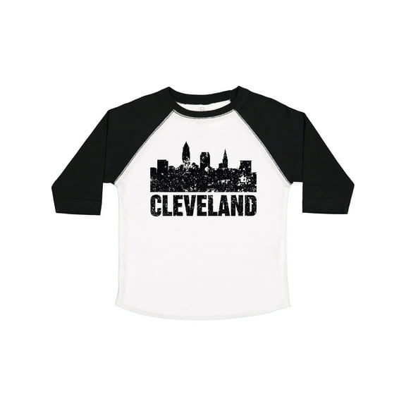 Inktastic Cleveland Skyline Grunge Boys or Girls Toddler T-Shirt