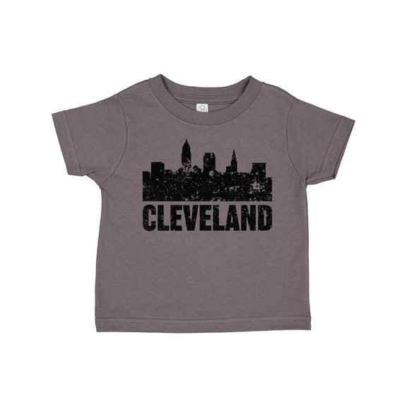 Inktastic Cleveland Skyline Grunge Boys or Girls Toddler T-Shirt
