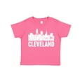 thumbnail image 1 of Inktastic Cleveland Skyline Grunge Boys or Girls Toddler T-Shirt, 1 of 5