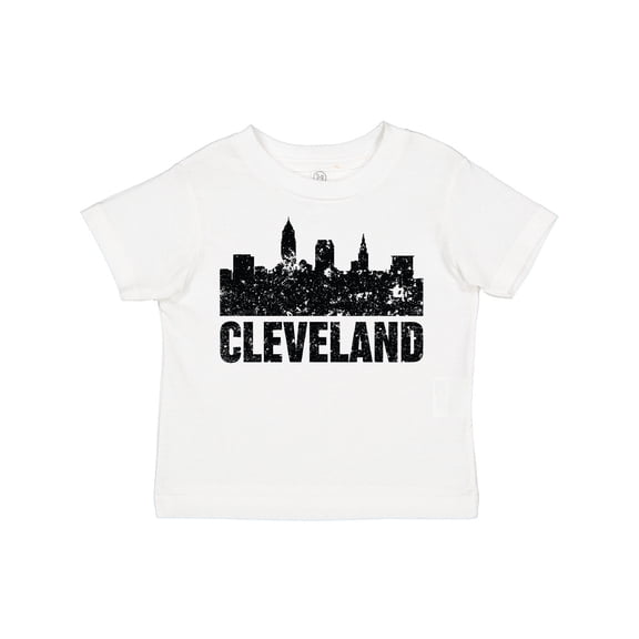 Inktastic Cleveland Skyline Grunge Boys or Girls Toddler T-Shirt