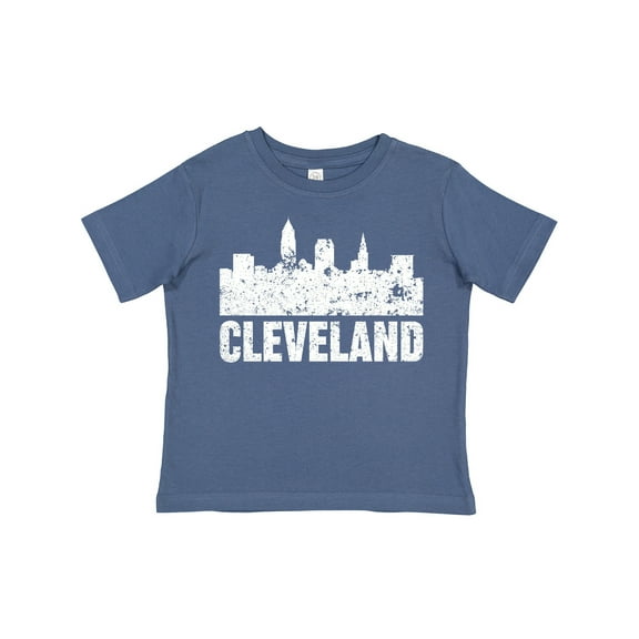 Inktastic Cleveland Skyline Grunge Boys or Girls Toddler T-Shirt