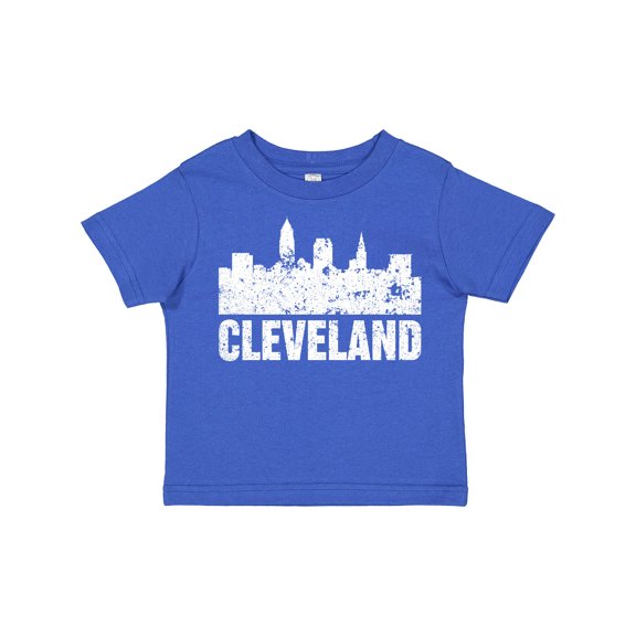 Inktastic Cleveland Skyline Grunge Boys or Girls Toddler T-Shirt
