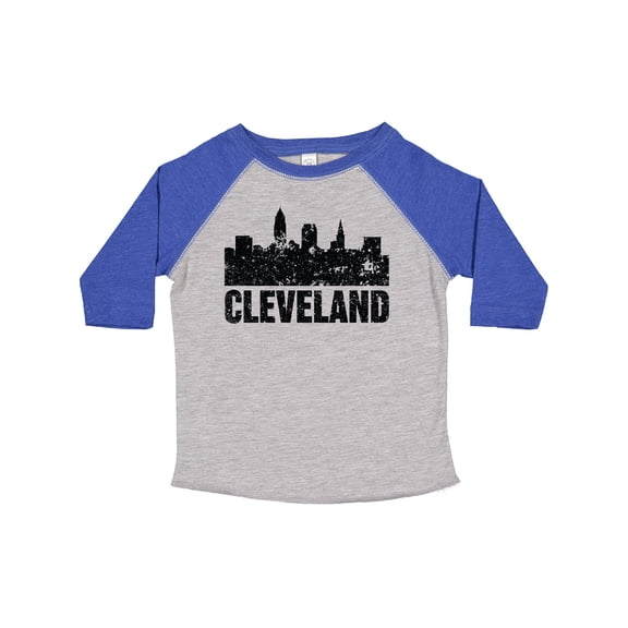 Inktastic Cleveland Skyline Grunge Boys or Girls Toddler T-Shirt