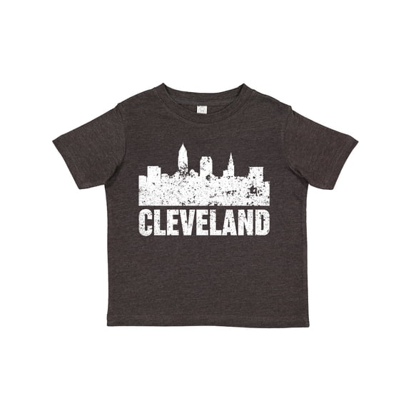 Inktastic Cleveland Skyline Grunge Boys or Girls Toddler T-Shirt