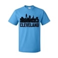 thumbnail image 1 of Inktastic Cleveland Skyline Grunge T-Shirt, 1 of 5