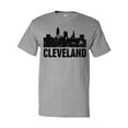 thumbnail image 1 of Inktastic Cleveland Skyline Grunge T-Shirt, 1 of 5